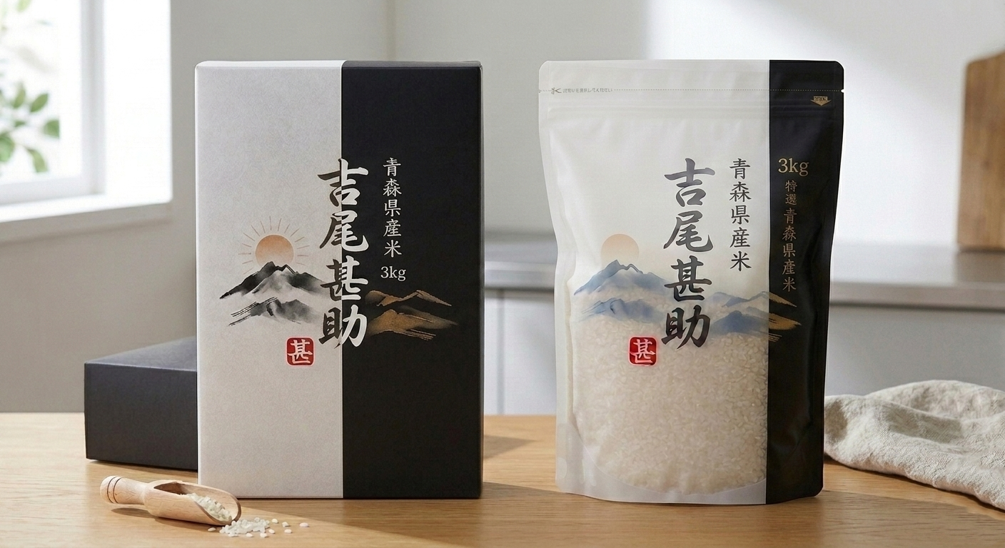 最高品質 青森県産特選米 吉尾甚助